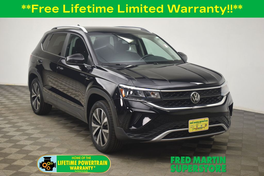 used 2022 Volkswagen Taos car, priced at $18,000