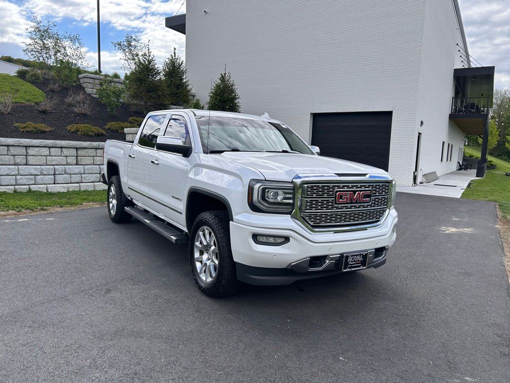 White Frost Tricoat 2016 GMC Sierra 1500 Pickup Truck Four-Wheel Drive 8-Speed Automatic Overdrive