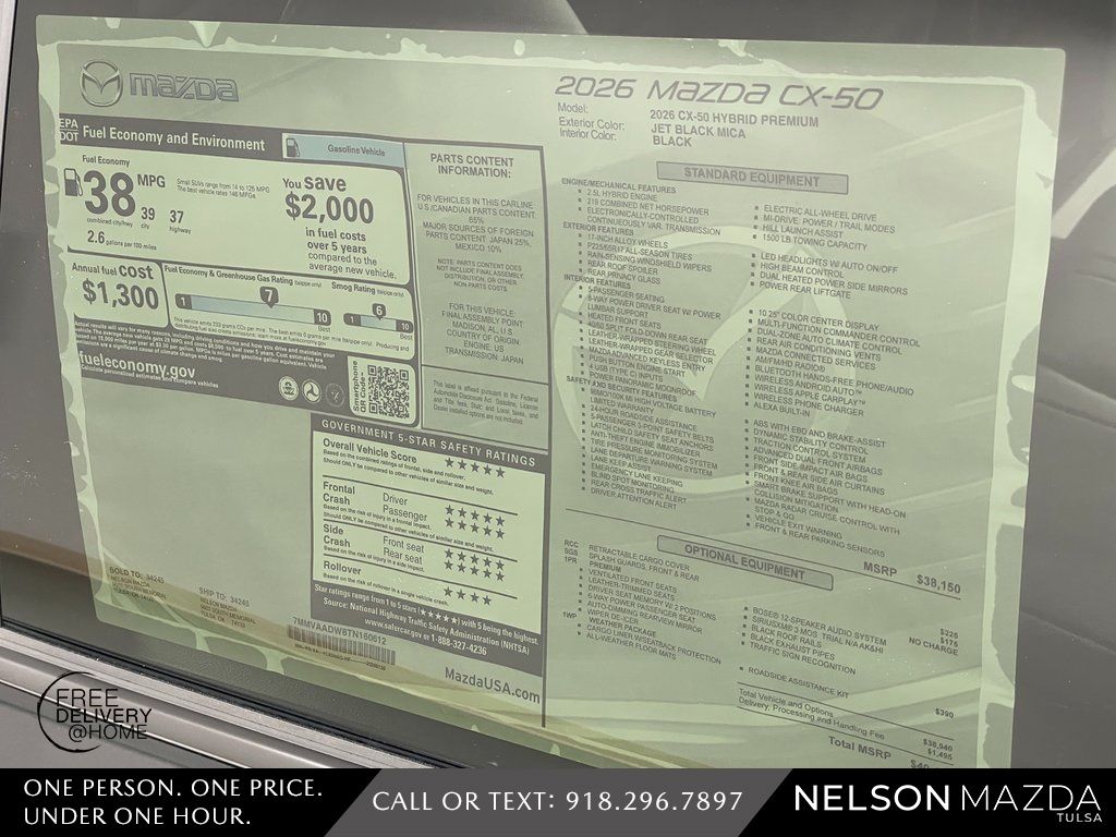 New 2026 Black Mazda Premium image 17