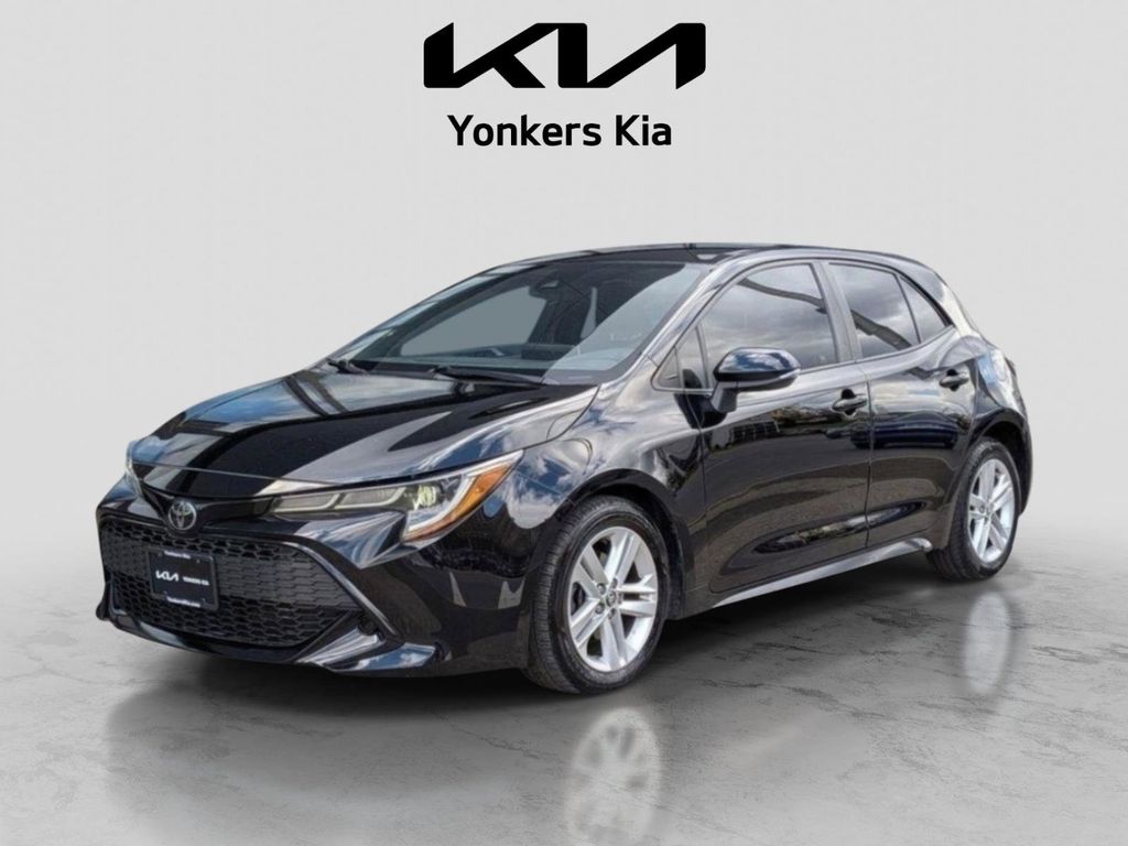 Midnight Black Metallic 2020 Toyota Corolla Hatchback SE FWD Hatchback Front-Wheel Drive Continuously Variable Transmission