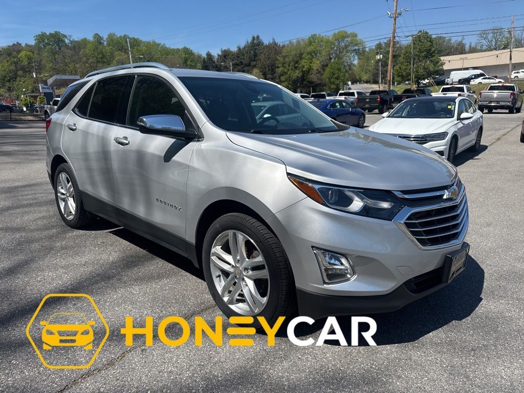 Silver Ice Metallic 2020 Chevrolet Equinox 2.0T Premier AWD SUV / Crossover Four-Wheel Drive 9-Speed Automatic Overdrive