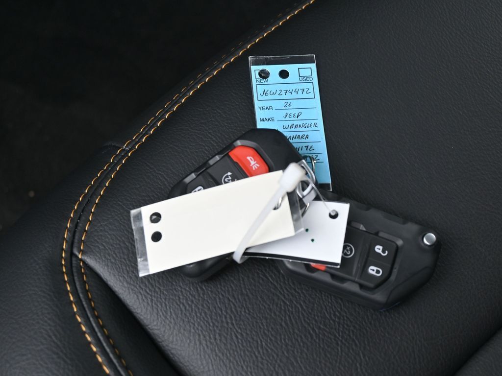 New 2026 Bright White Clearcoat Jeep Sahara image 16