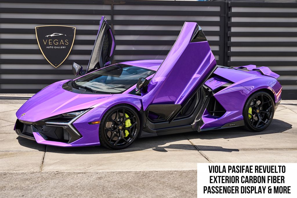 Viola Pasifae Metallic 2025 Lamborghini Revuelto Coupe All-Wheel Drive 8-Speed Dual Clutch