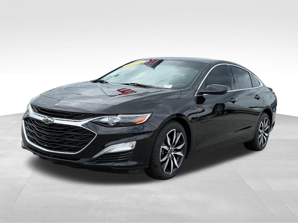 Mosaic Black Metallic 2024 Chevrolet Malibu Sedan Front-Wheel Drive Continuously Variable Transmission