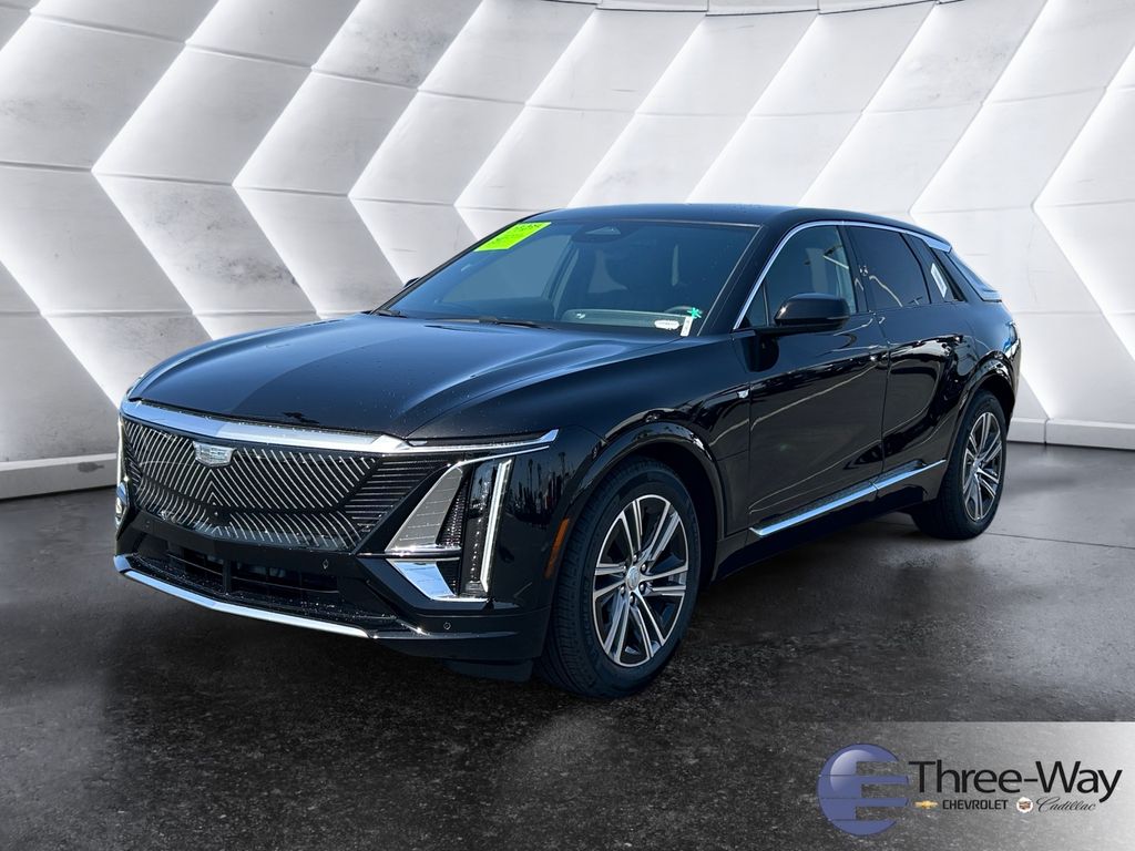 Stellar Black Metallic 2025 Cadillac LYRIQ Luxury 2 RWD SUV / Crossover Rear-Wheel Drive 1-Speed Automatic