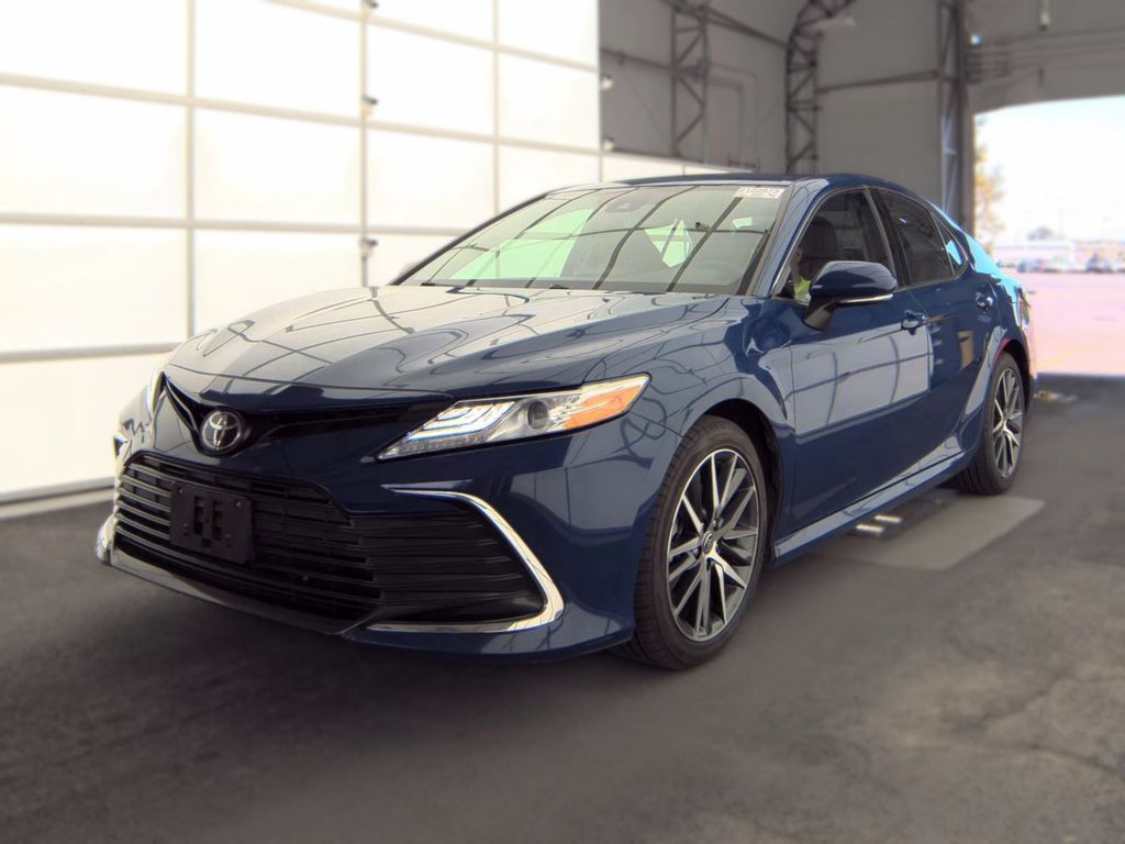 Blue 2024 Toyota Camry Sedan Front-Wheel Drive 8-Speed Automatic