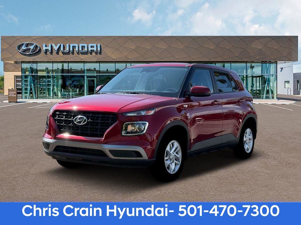 Ultimate Red 2025 Hyundai Venue SUV / Crossover Front-Wheel Drive Continuously Variable Transmission