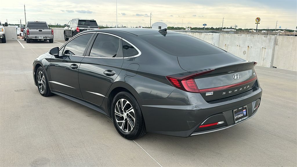 2023 Hyundai Sonata Hybrid Blue - 9