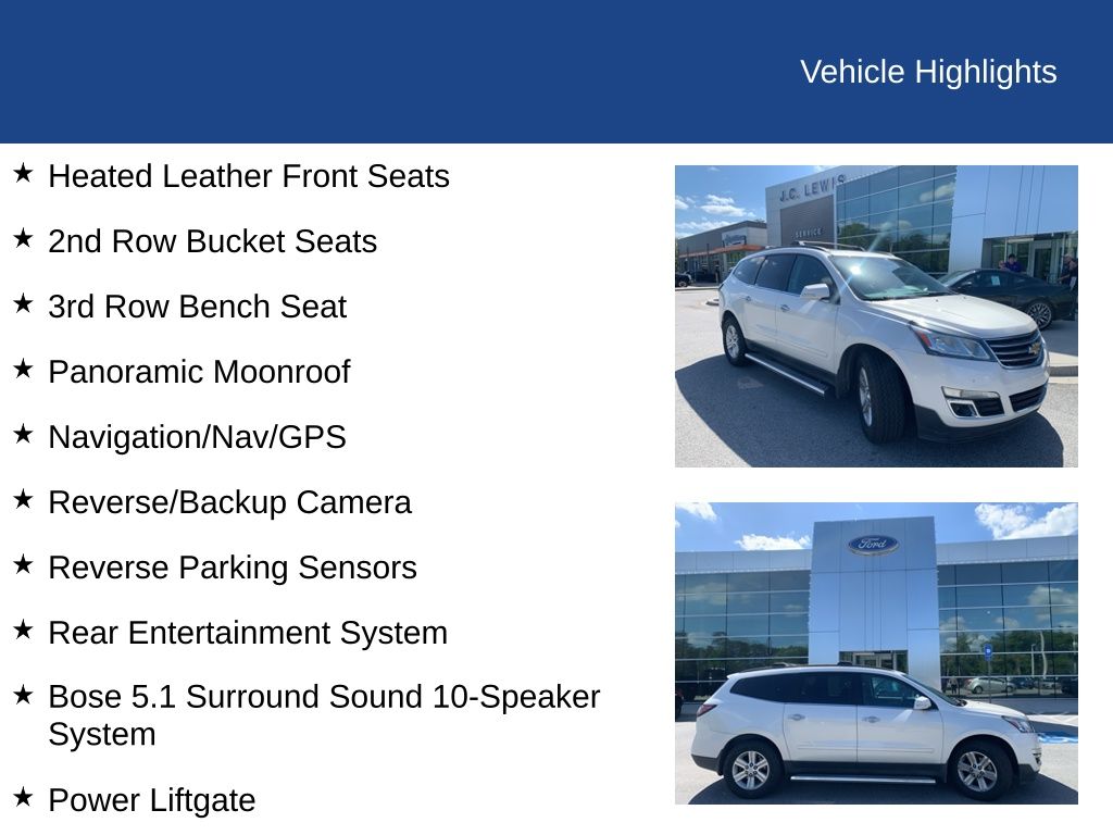 2013 Chevrolet Traverse LT