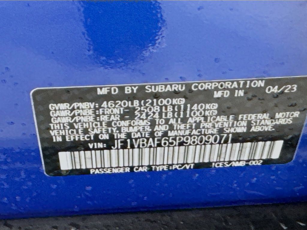 Used Car 2023 Subaru Wrx  Premium For Sale Under $30,000 In Austin, Texas