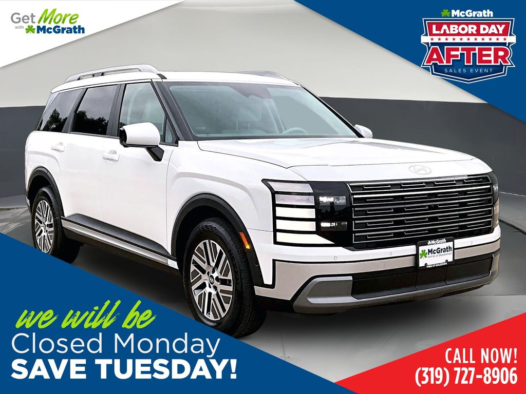 Creamy White Pearl 2026 Hyundai Palisade Hybrid SUV / Crossover All-Wheel Drive 6-Speed Automatic