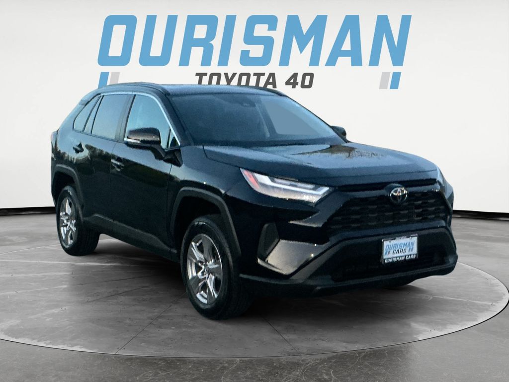 Midnight Black Metallic 2023 Toyota RAV4 XLE FWD SUV / Crossover Front-Wheel Drive 8-Speed Automatic