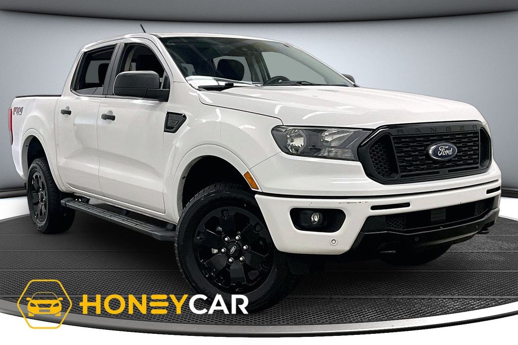 Oxford White 2019 Ford Ranger Pickup Truck Four-Wheel Drive Automatic