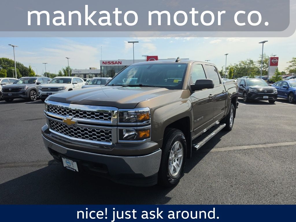 Brownstone Metallic 2015 Chevrolet Silverado 1500 Pickup Truck Four-Wheel Drive 6-Speed Automatic Overdrive