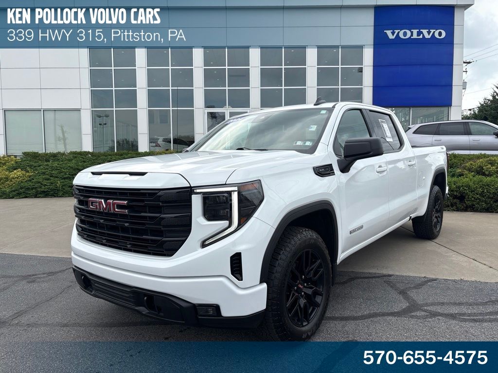 Summit White 2024 GMC Sierra 1500 Pickup Truck Four-Wheel Drive Automatic