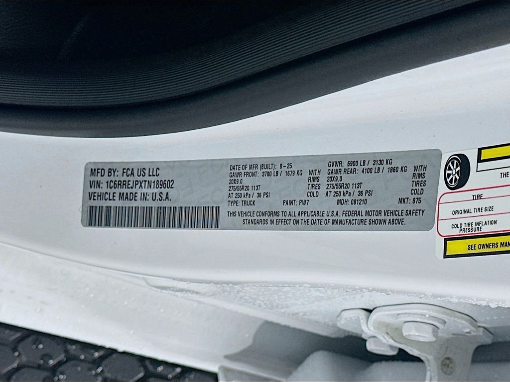 New 2026 White Ram Laramie 12in image 19