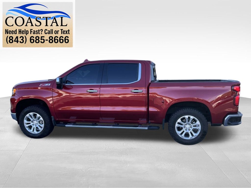 2023 Chevrolet Silverado 1500 LTZ Red at Bob Mills Chevrolet