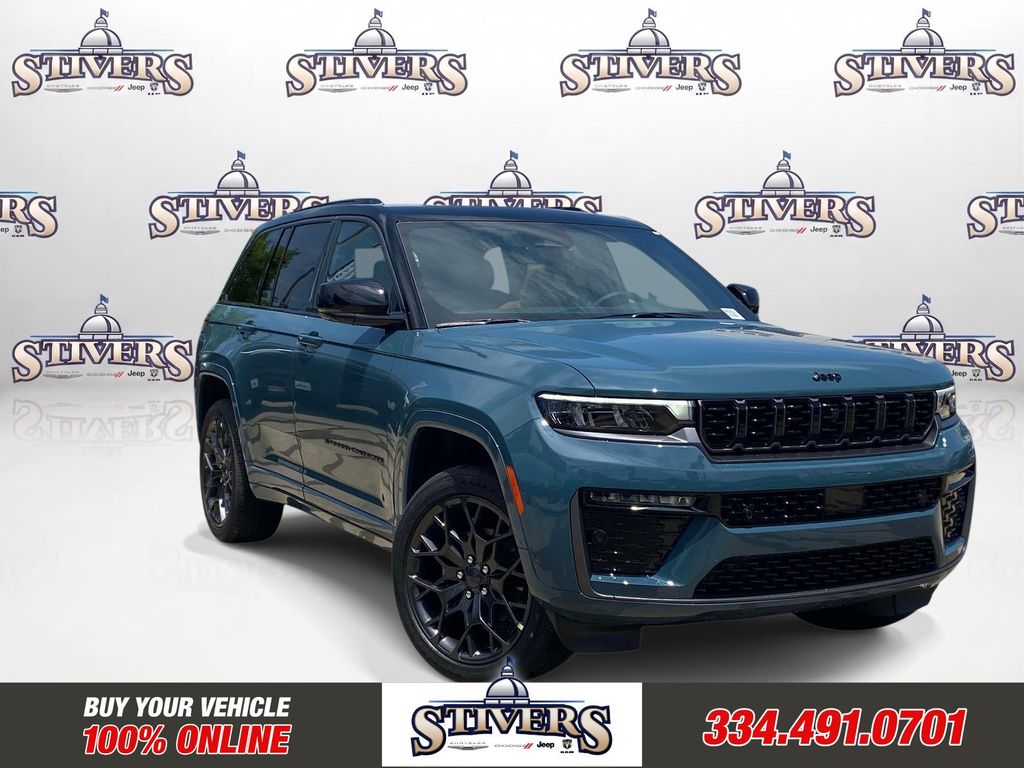 Gray (Steel Blue) 2026 Jeep Grand Cherokee SUV / Crossover Four-Wheel Drive 8-Speed Automatic