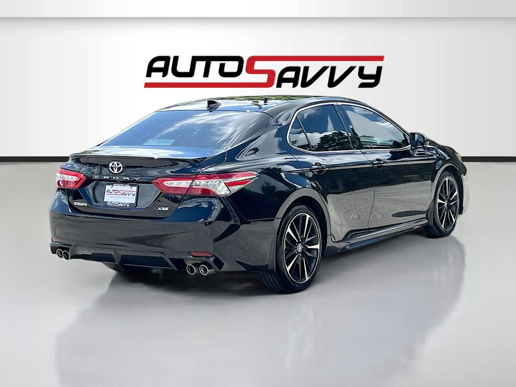 2019 Toyota Camry XSE V6 Black at DeMontrond Gulf Freeway