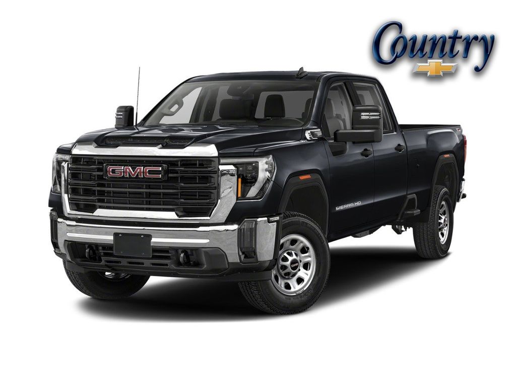 Onyx Black 2025 GMC Sierra 3500HD Pickup Truck Four-Wheel Drive Automatic