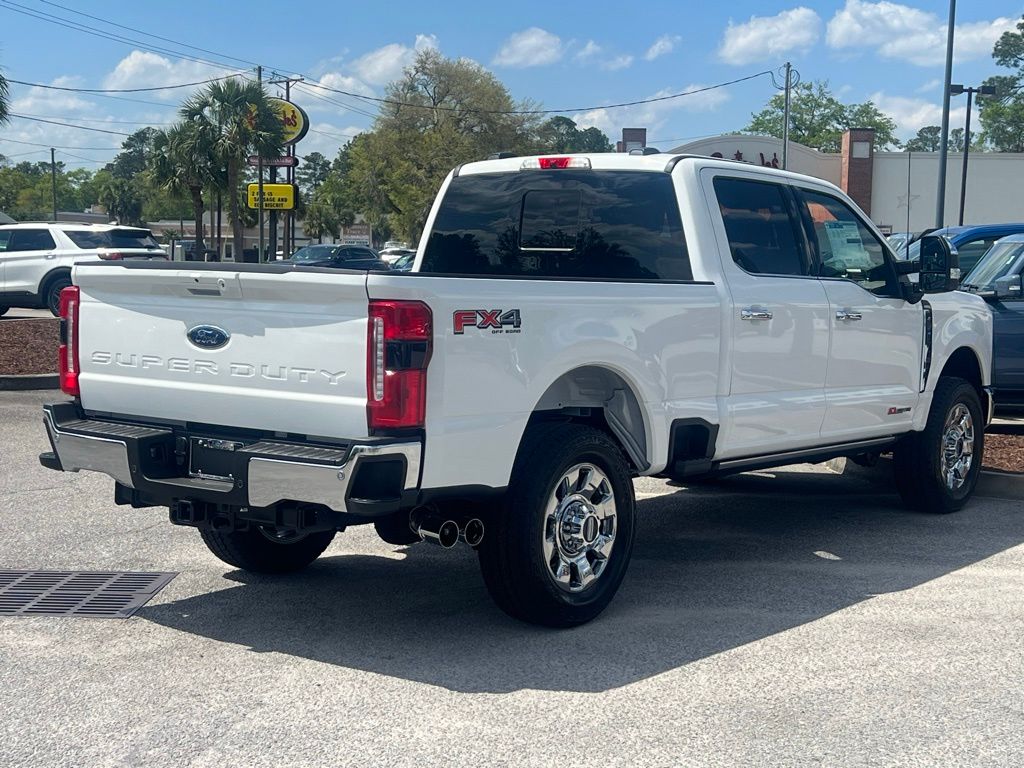 2025 Ford F-250SD Lariat White at Walterboro Ford