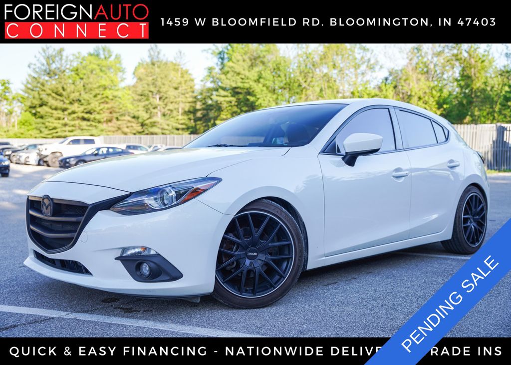 Snowflake White Pearl Mica 2014 Mazda MAZDA3 s Grand Touring Hatchback Hatchback Front-Wheel Drive 6-Speed Automatic