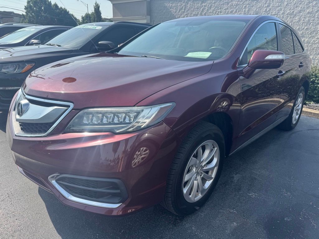 Red 2017 Acura RDX SUV / Crossover All-Wheel Drive 6-Speed Automatic