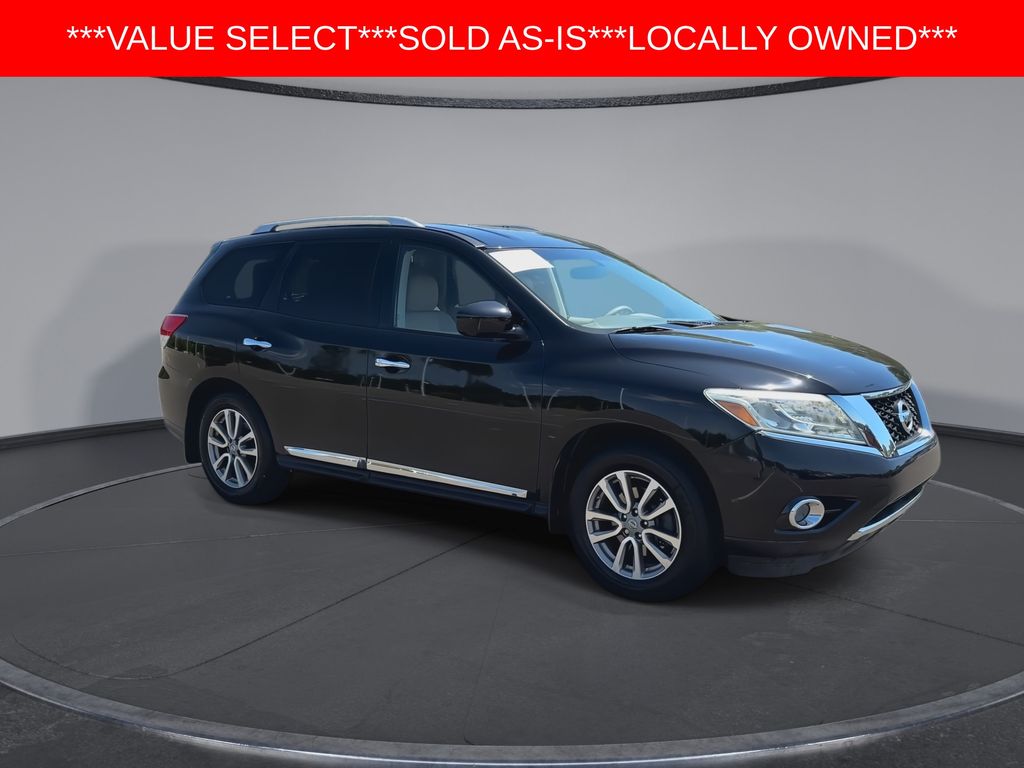 Gray (Magnetic Black) 2015 Nissan Pathfinder SL SUV / Crossover Front-Wheel Drive Continuously Variable Transmission