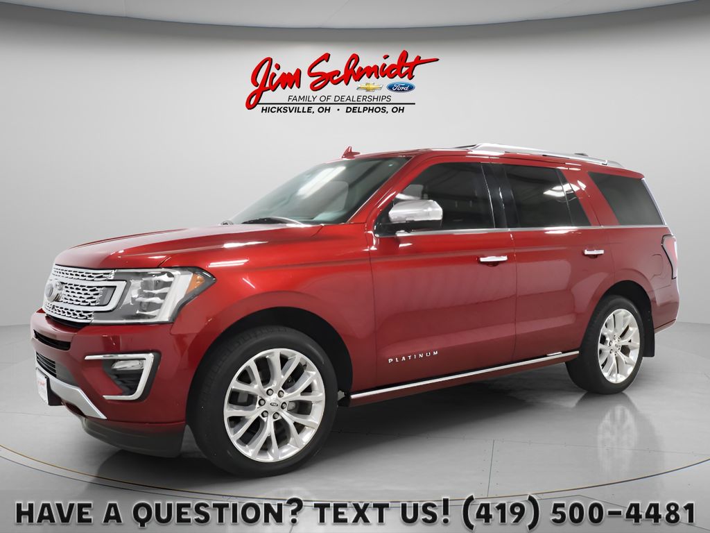 Ruby Red Metallic Tinted Clearcoat 2018 Ford Expedition SUV / Crossover Four-Wheel Drive Automatic