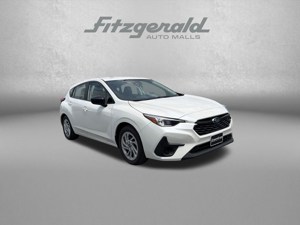 Crystal White Pearl 2025 Subaru Impreza AWD Wagon All-Wheel Drive Continuously Variable Transmission