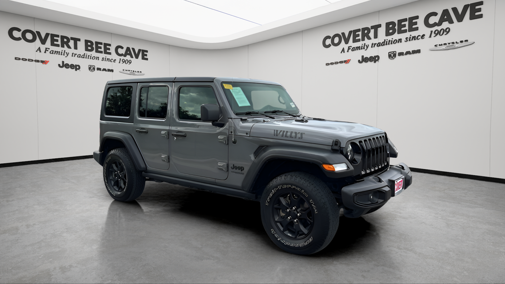 Used Car 2021 Jeep Wrangler  Unlimited Willys For Sale Under $30,000 In Austin, Texas
