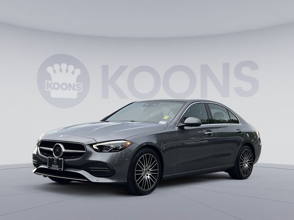 Gray 2026 Mercedes-Benz C-Class C 300 4MATIC Sedan All-Wheel Drive Automatic