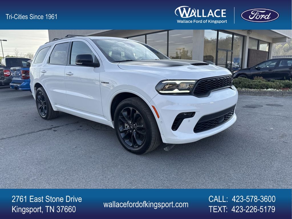 White Knuckle Clearcoat 2023 Dodge Durango R/T Plus AWD SUV / Crossover All-Wheel Drive 8-Speed Automatic