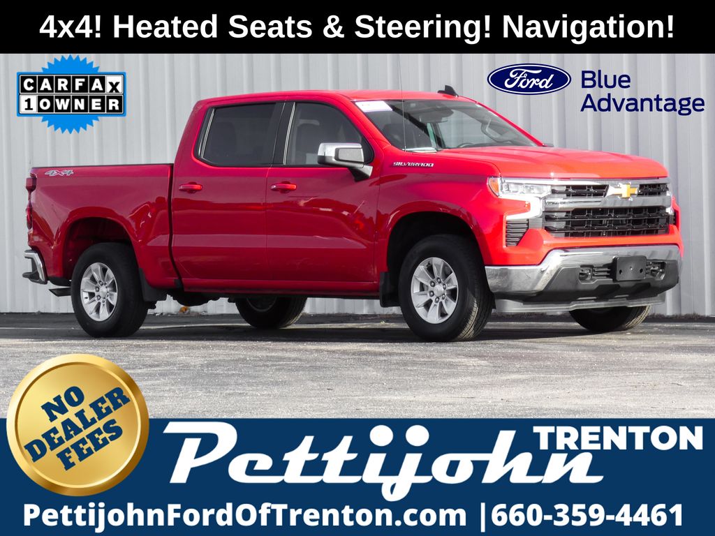 Red Hot 2026 Chevrolet Silverado 1500 Pickup Truck Four-Wheel Drive Automatic