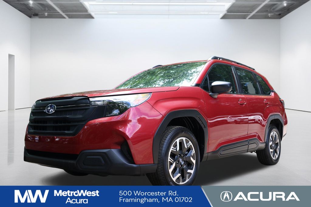 Crimson Red Pearl 2025 Subaru Forester SUV / Crossover All-Wheel Drive Continuously Variable Transmission