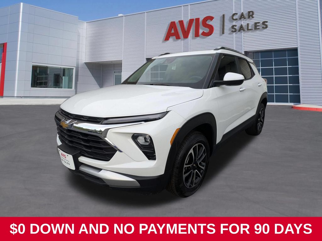 Summit White 2025 Chevrolet Trailblazer SUV / Crossover Four-Wheel Drive 9-Speed Automatic