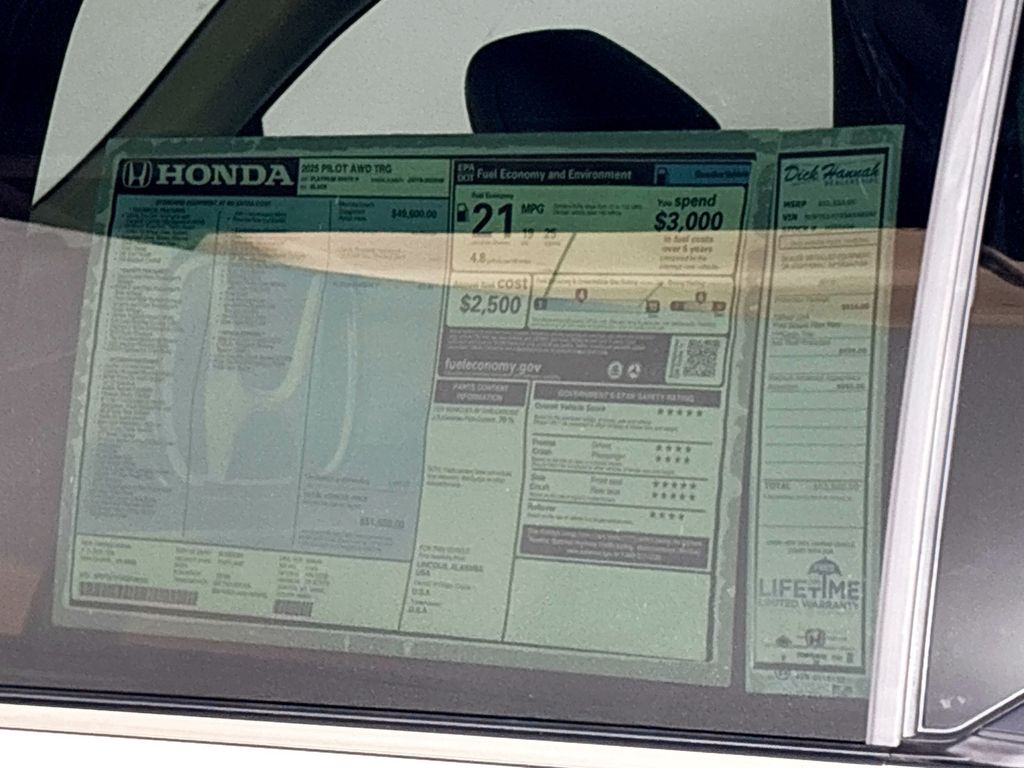 2025 Honda Pilot Touring