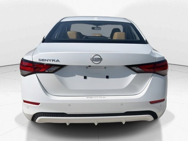 2025 Aspen White Tricoat Nissan Sentra SV FWD Sedan