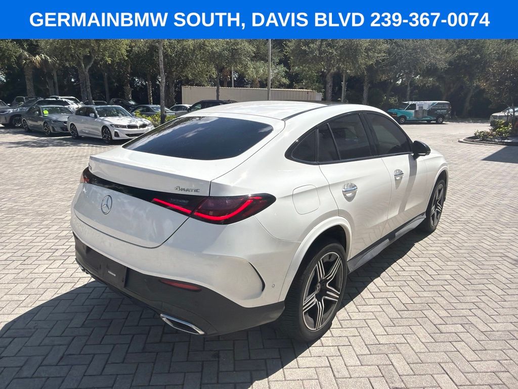 Used 2024 White Mercedes-Benz GLC 300 Coupe image 5