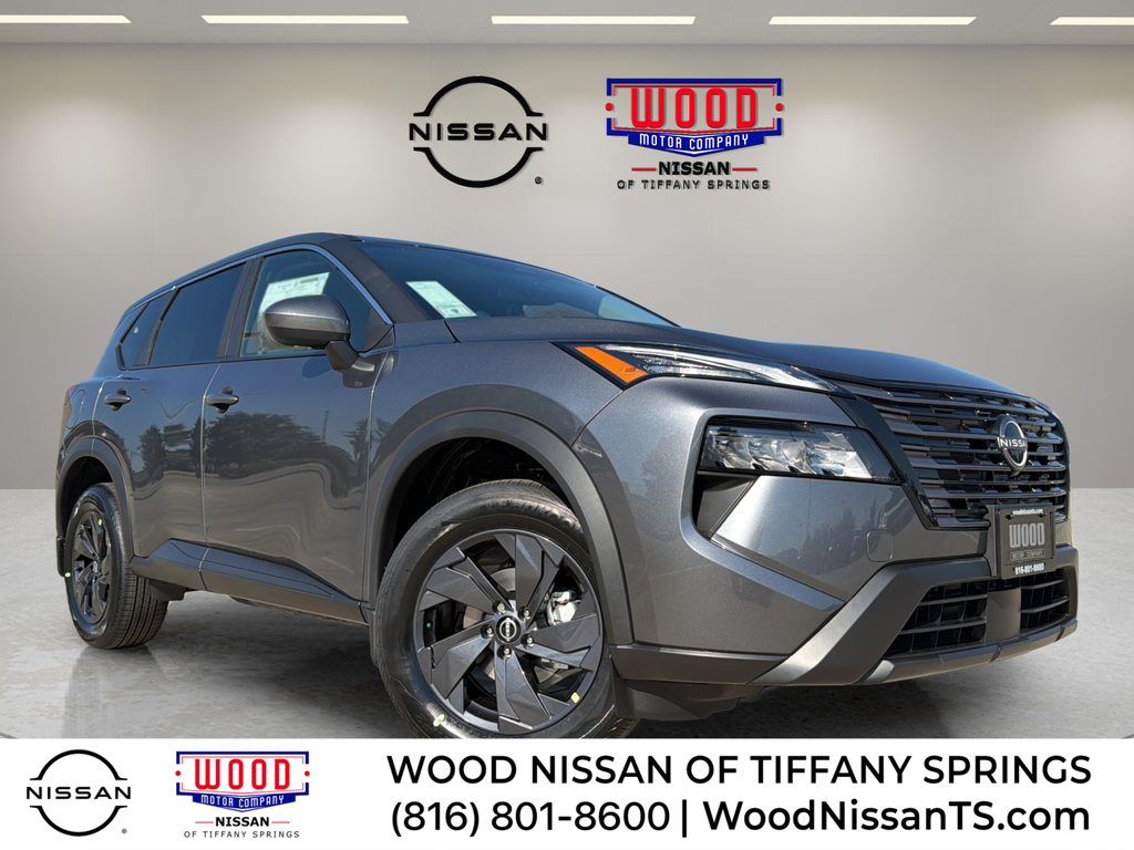 Gray (Gun Metallic) 2026 Nissan Rogue SUV / Crossover All-Wheel Drive Continuously Variable Transmission