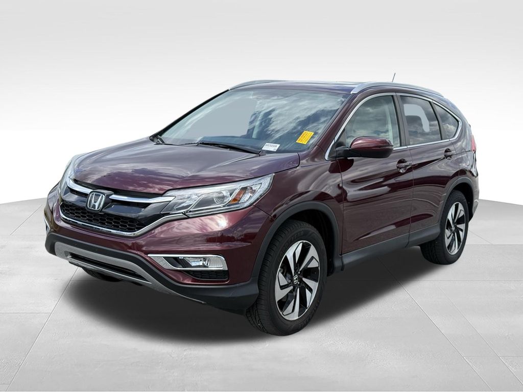 Red 2016 Honda CR-V Touring AWD SUV / Crossover All-Wheel Drive Continuously Variable Transmission