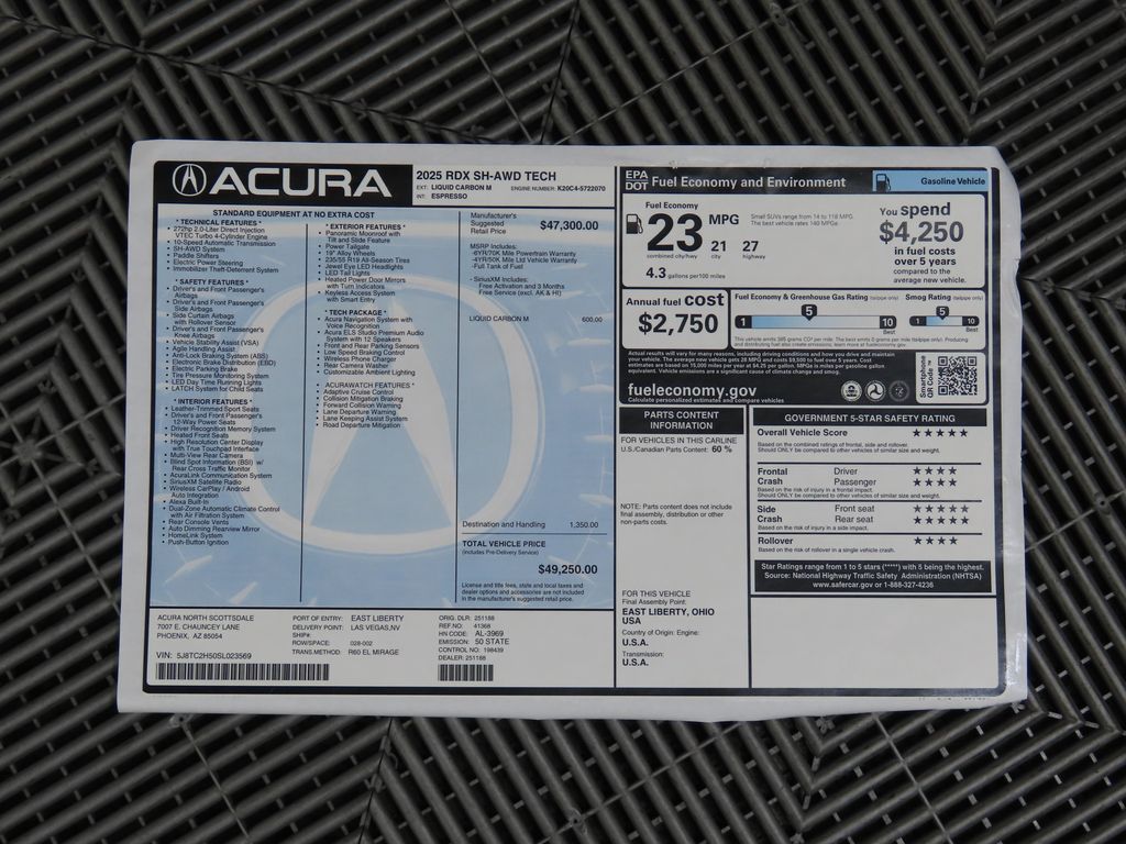 2025 Acura RDX Technology 9
