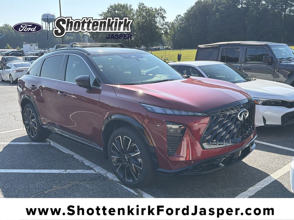 Red Metallic 2027 INFINITI QX65 SUV / Crossover All-Wheel Drive 9-Speed Automatic