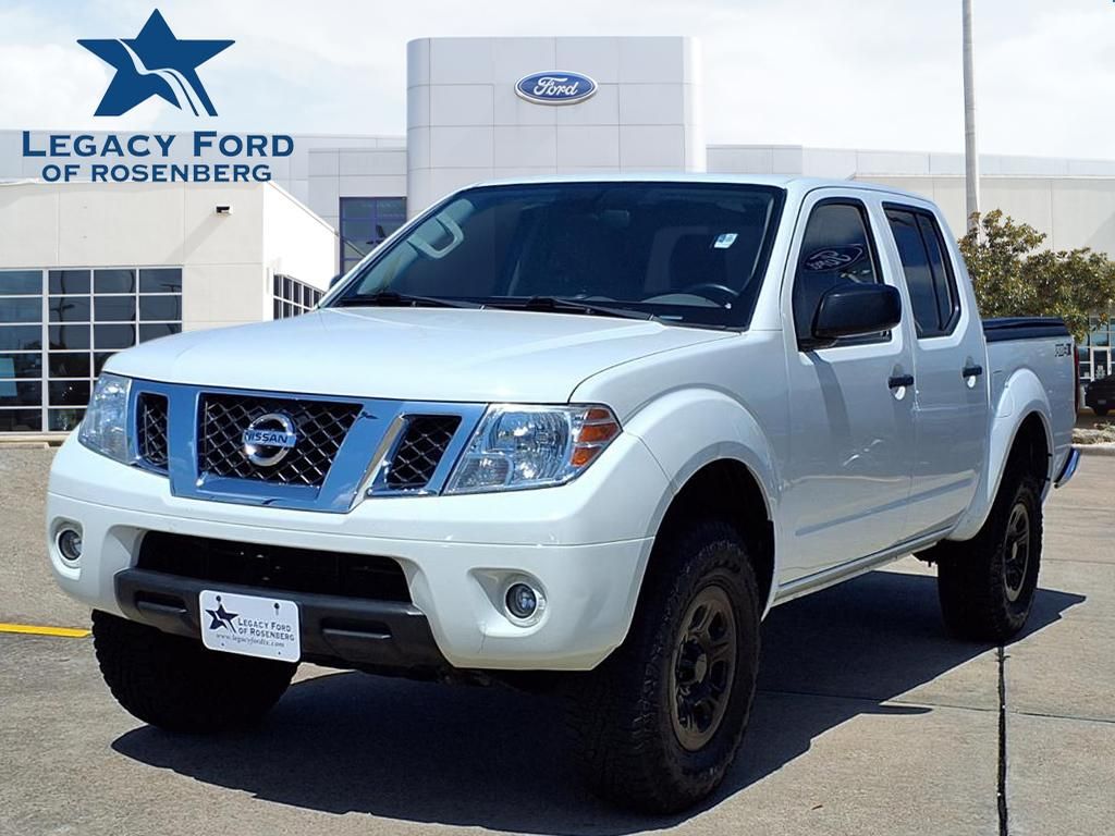 2019 Nissan Frontier SV White at Central Houston Nissan