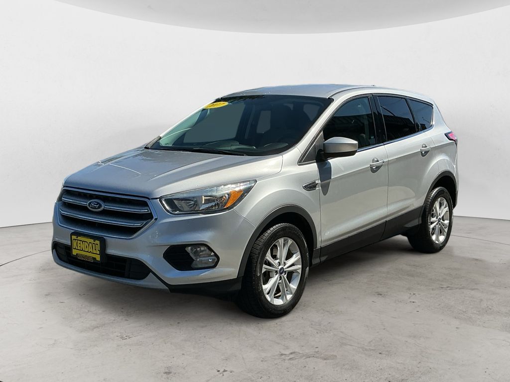 Ingot Silver Metallic 2017 Ford Escape SUV / Crossover All-Wheel Drive 6-Speed Automatic