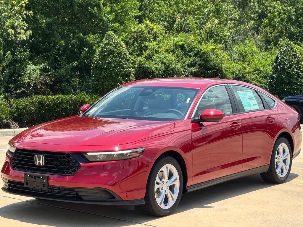 2026 Honda Accord LX Red at Community Honda