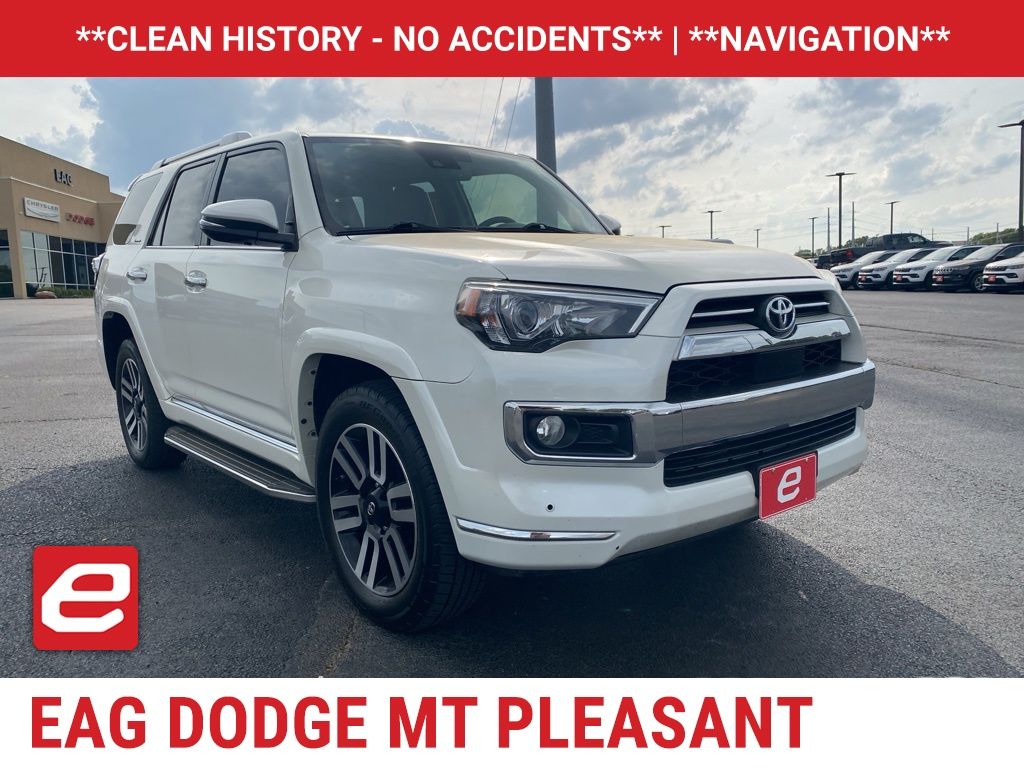 Barcelona Red Metallic 2020 Toyota 4Runner Limited 4WD SUV / Crossover All-Wheel Drive 5-Speed Automatic Overdrive
