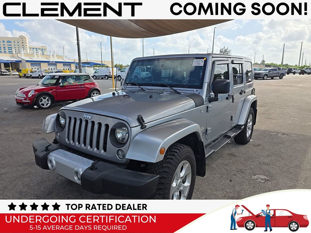 Billet Silver Metallic Clearcoat 2015 Jeep Wrangler SUV / Crossover Four-Wheel Drive 5-Speed Automatic