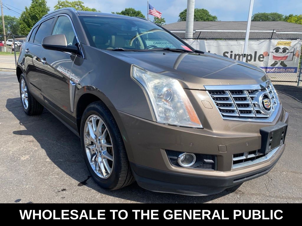 Terra Mocha Metallic 2014 Cadillac SRX SUV / Crossover All-Wheel Drive 6-Speed Automatic