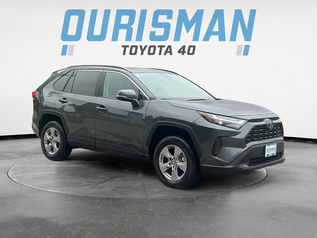 Gray 2025 Toyota RAV4 XLE AWD SUV / Crossover All-Wheel Drive 8-Speed Automatic